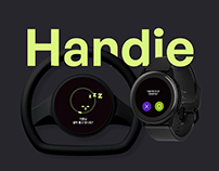 Handie : Interactive Steering Wheel