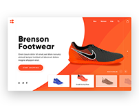 Brenson Footwear Branding Work