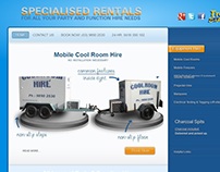 Specialised Rentals Website Design & Build