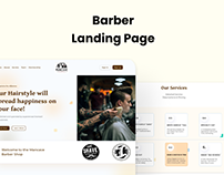 Barber Landing Page