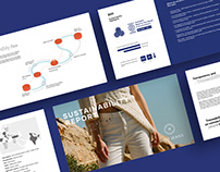 Sustainability Report & Web Experience