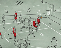 Turkish National Basketball Team Support Animation