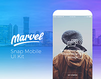 Snap - UI Mobile Kit for Marvel