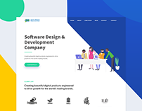 Software Company Website Redesign