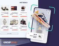 Web Shopping Platform-branding, UX/UI, mobile