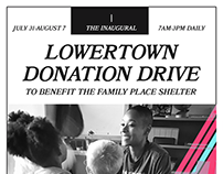 The Inaugural Lowertown Donation Drive