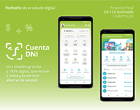 Rediseño app Cuenta DNI - UX UI