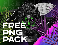 Collage art // Free PNG pack // vol.1