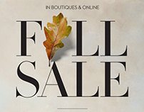 Fall Sale | Sep 2015