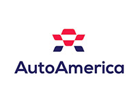 „AUTOAMERICA“ logotipas ir brand-book