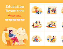 M445_Education Illustration Pack