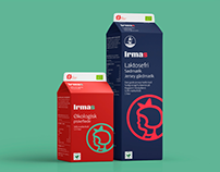Packaging design for Irma