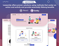LessonUp Website Development