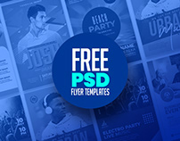Free Flyer Template (PSD) for Photoshop