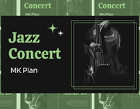 Jazz Concert - free Google Slides Presentation