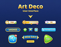 Game User Interface: Art Deco Style