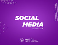Social Media - Awards International Dubai 2018