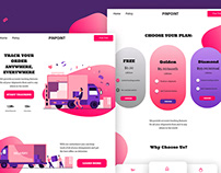 Landing Page and Choose Your Plan