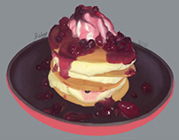 Pancake-digital art