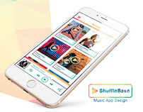 Shuffle Base - Music App Design