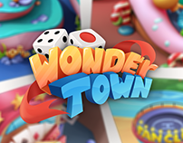 Wonder Town - Isometric City for Monopoly Chess Game