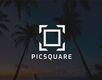 Picsquare Logo Design