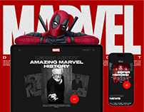 MARVEL | Corporate Redesign Concept