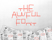 The Awful Font (AKA Duque E14)
