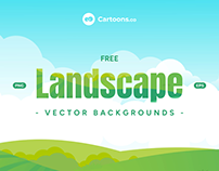 Landscape Vector Backgrounds