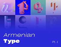 Experiments with Armenian Type pt. 1