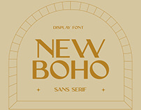 New Boho - Unique Sans Serif Display Font