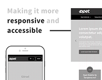 Opet.com.tr Wireframe Design by SHERPA