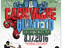 El Cachivache Quinteto poster design