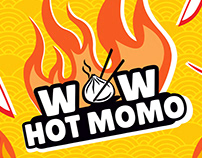 WOW Hot MOMO - Branding and Identity