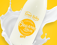 Organic, Calcium Enriched Milk Brand