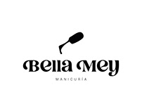 Bella Mey Manicuría Logo/Mockup