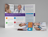 Children Medical A4 / Letter Trifold Brochure