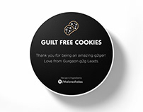 Guilt Free Cookies - Packaging Design