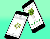 Urban gardening app for Click & Grow