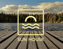 Sun House Nadole - logo, strona internetowa
