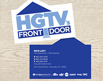 HGTV FrontDoor Stationery Design