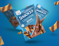 Snackza Chocolate Bites Pakaging Design