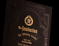 World Whiskey Society Invitation