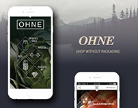 OHNE - app design