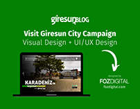 Visit Giresun City - Visual Design + UI/UX Design