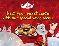 NH8 Restaurant FB campaign for Christmas and New Year