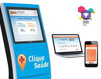 App, Web and Totem - Clique Saúde - Health Platform