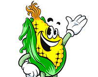 Corn Guy Mascot Redesign