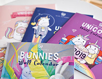 Coloring Books and Calendars