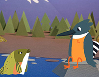 The Kingfisher & the Salmon | interactive e.book